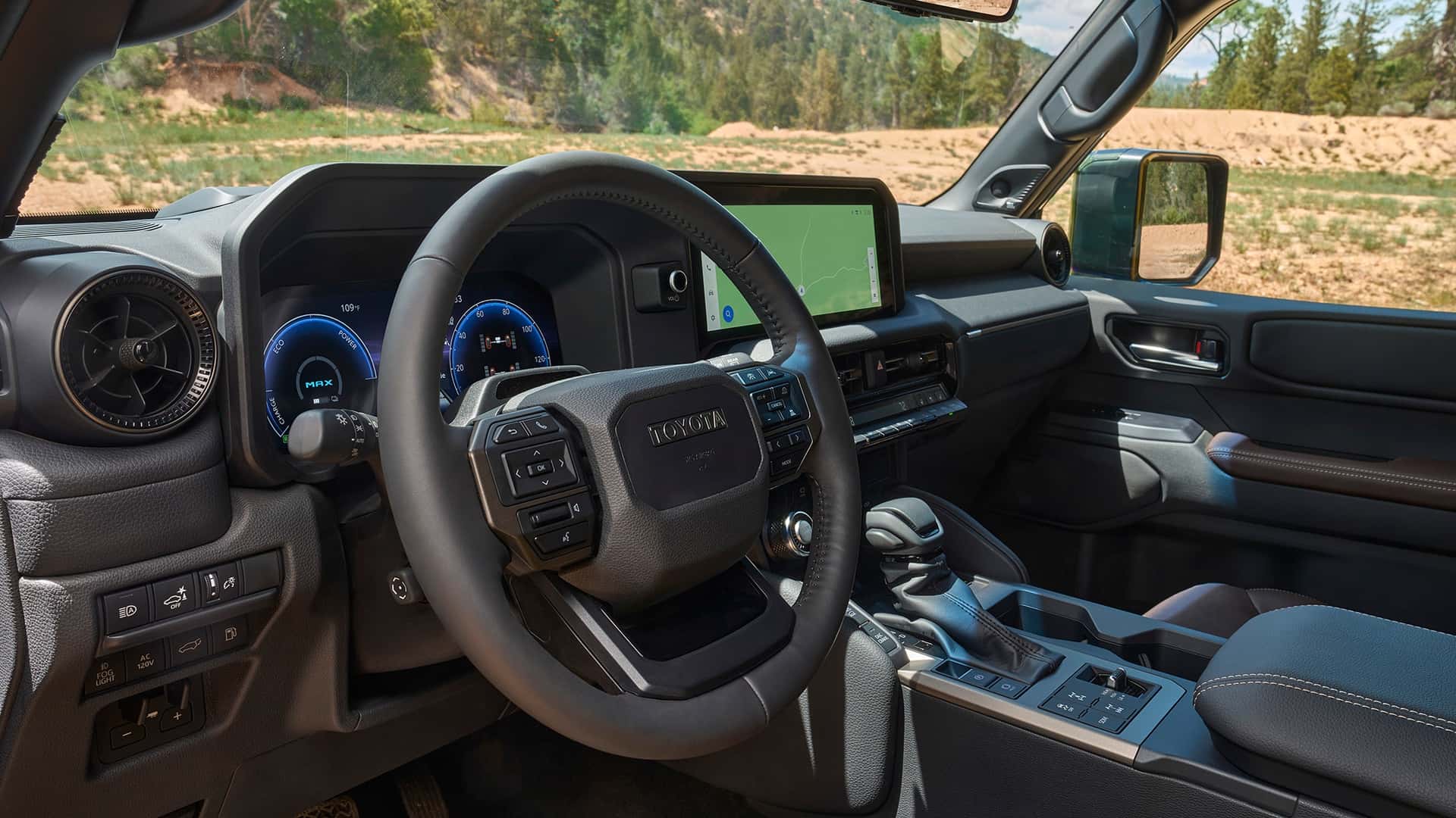 2025 Land Cruiser 2024 Toyota Land Cruiser World Premiere! 🤩 Specs, Wallpapers, Videos, Pricing Starts Mid-$50k 2024-toyota-land-cruiser-interior-cockpit